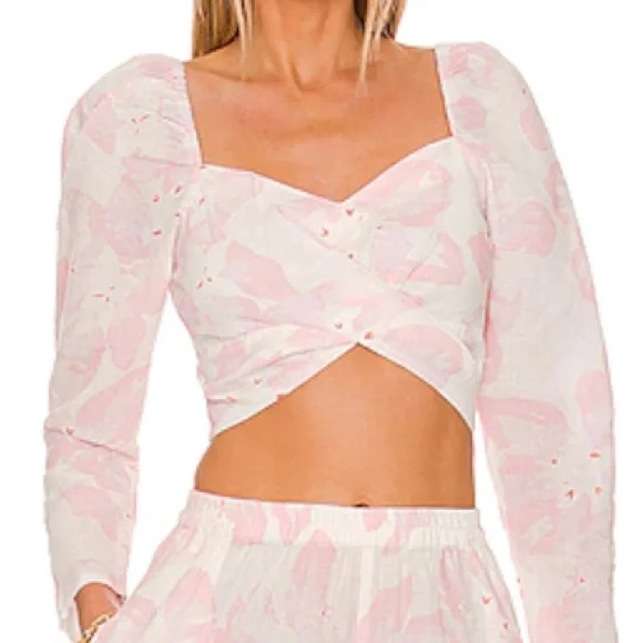 Something Navy Crop Top - Picture 3 of 7